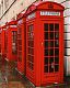 Лондонские красные телефонные будки