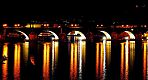 Очень красивые панорамы ночного города открываются с Карлова моста