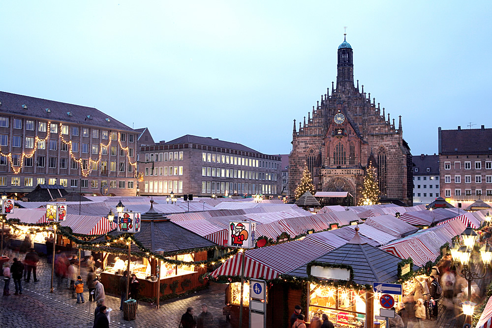 Нюрнберг Рождественский рынок Германия